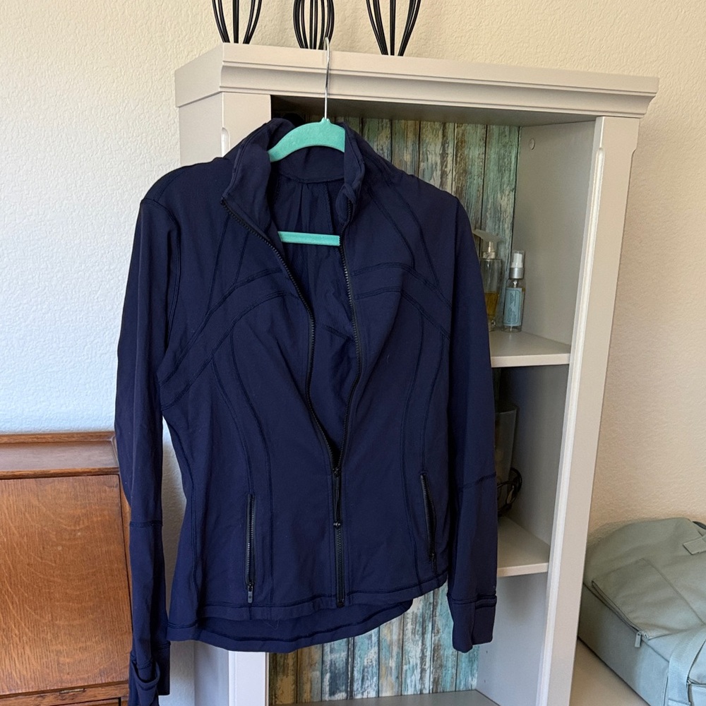 Lululemon Athletica Dark Blue Utility Jacket